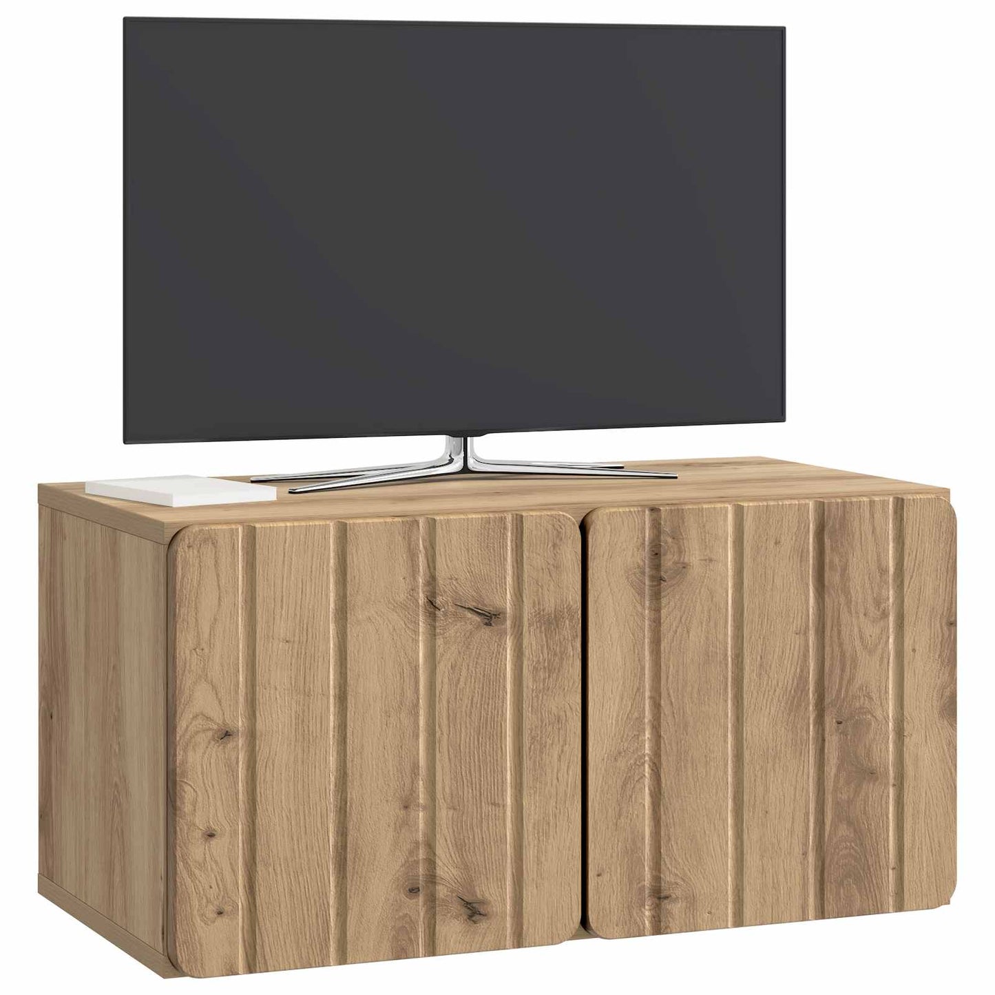 vidaXL Wall-Mounted TV Cabinet 59.5 x 31 x 30 cm Artisan Oak