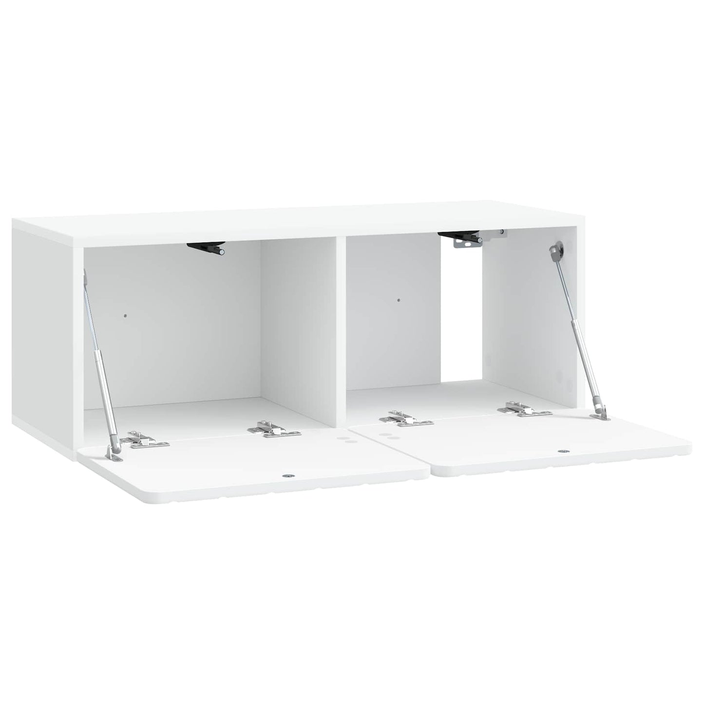 vidaXL Wall-Mounted TV Cabinet 78.5 x 31 x 30 cm White Engineered Wood