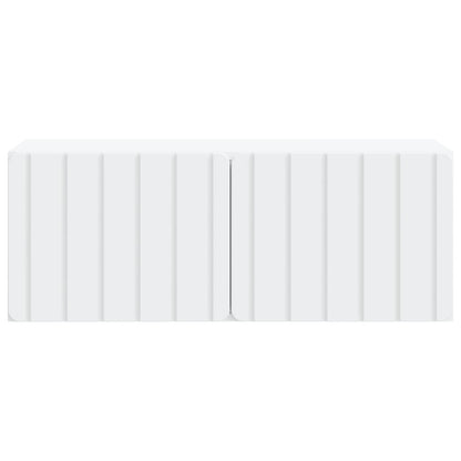 vidaXL Wall-Mounted TV Cabinet 78.5 x 31 x 30 cm White Engineered Wood