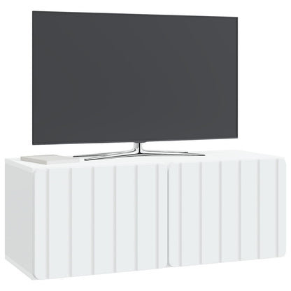 vidaXL Wall-Mounted TV Cabinet 78.5 x 31 x 30 cm White Engineered Wood