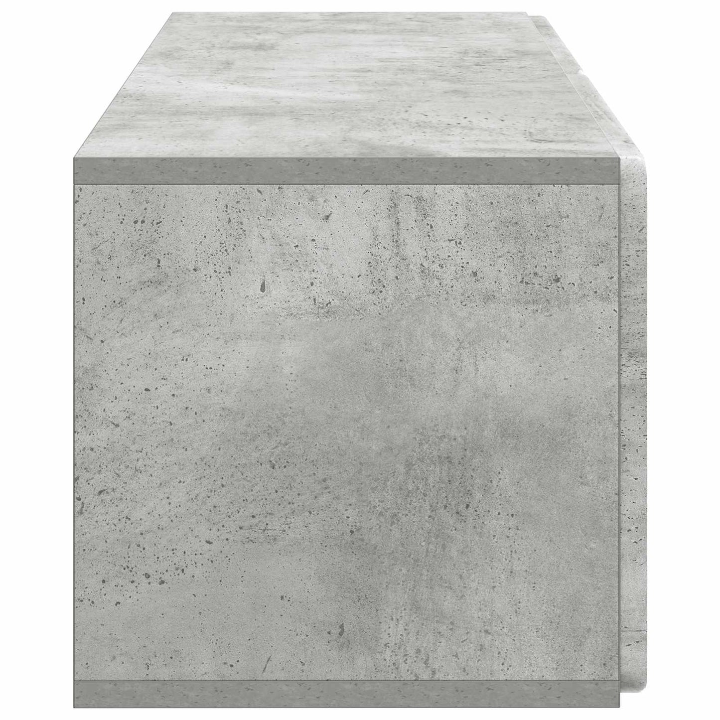vidaXL Wall-Mounted TV Cabinet 78.5 x 31 x 30 cm Concrete Grey