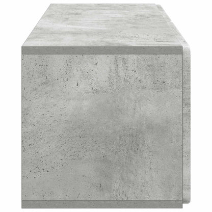 vidaXL Wall-Mounted TV Cabinet 78.5 x 31 x 30 cm Concrete Grey