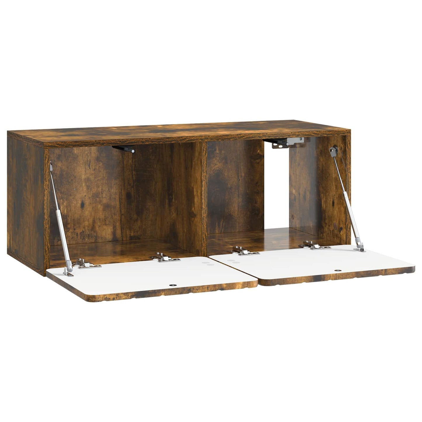vidaXL Wall-Mounted TV Cabinet 78.5 x 31 x 30 cm Smoked Oak