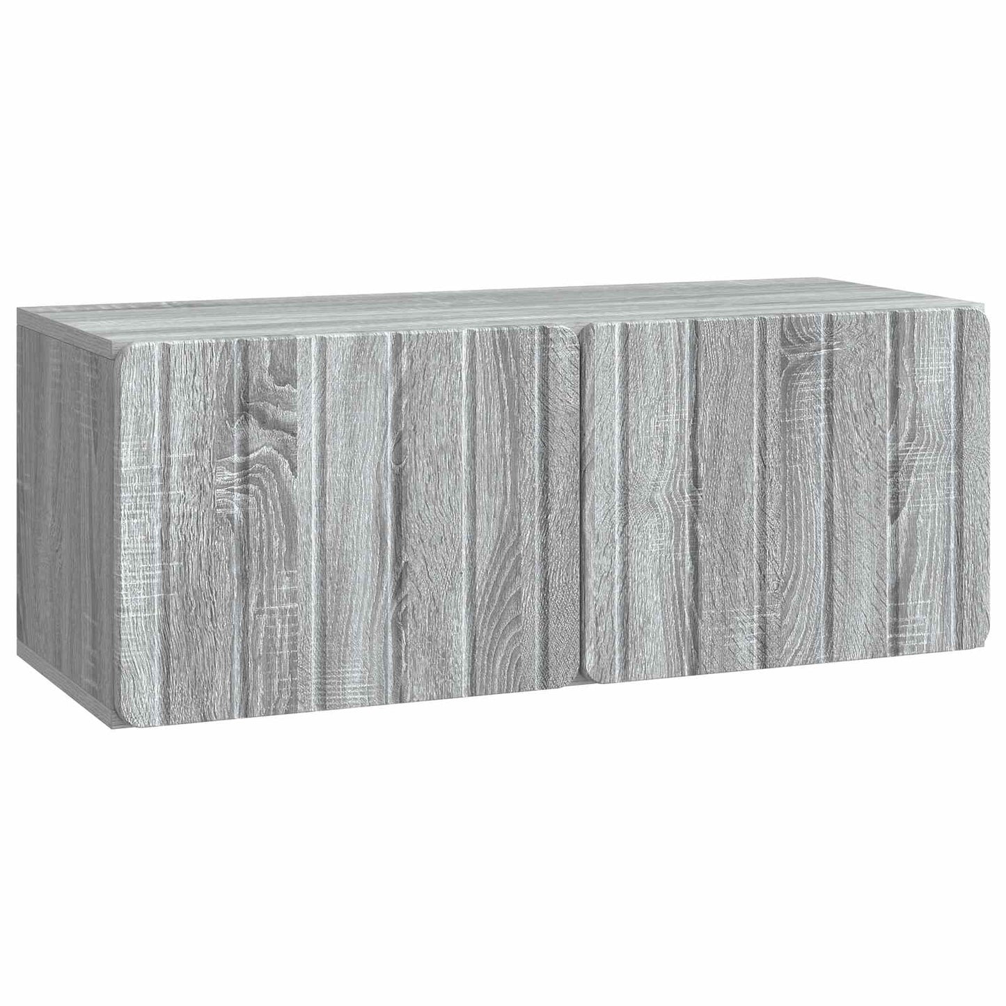 vidaXL Wall-Mounted TV Cabinet 78.5 x 31 x 30 cm Grey Sonoma