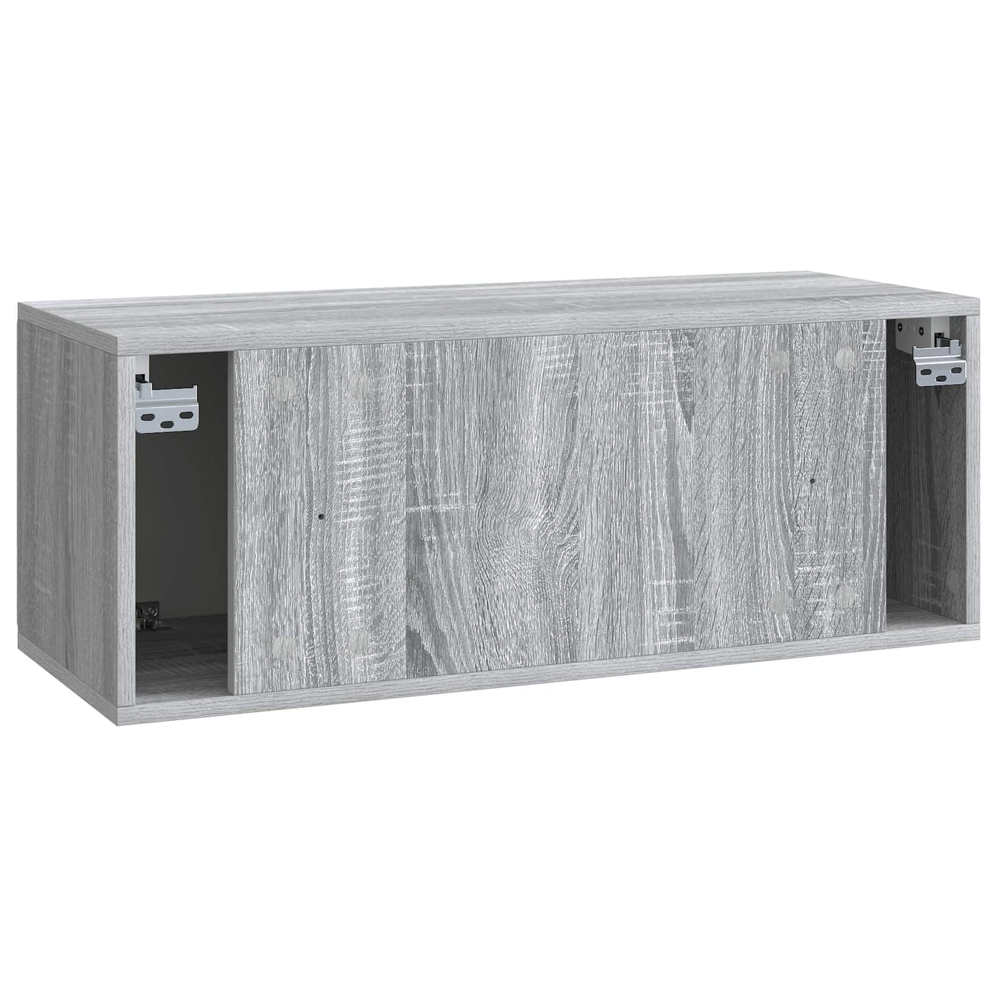 vidaXL Wall-Mounted TV Cabinet 78.5 x 31 x 30 cm Grey Sonoma