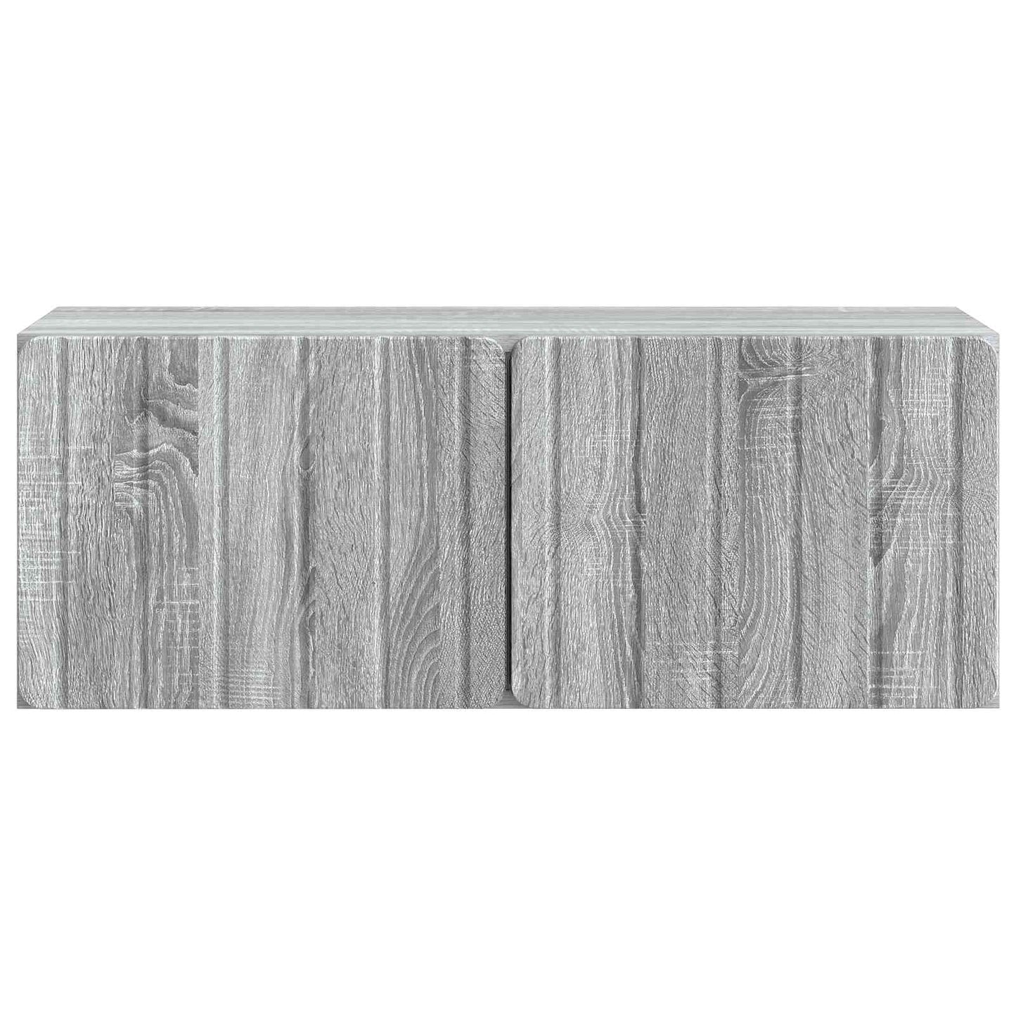 vidaXL Wall-Mounted TV Cabinet 78.5 x 31 x 30 cm Grey Sonoma