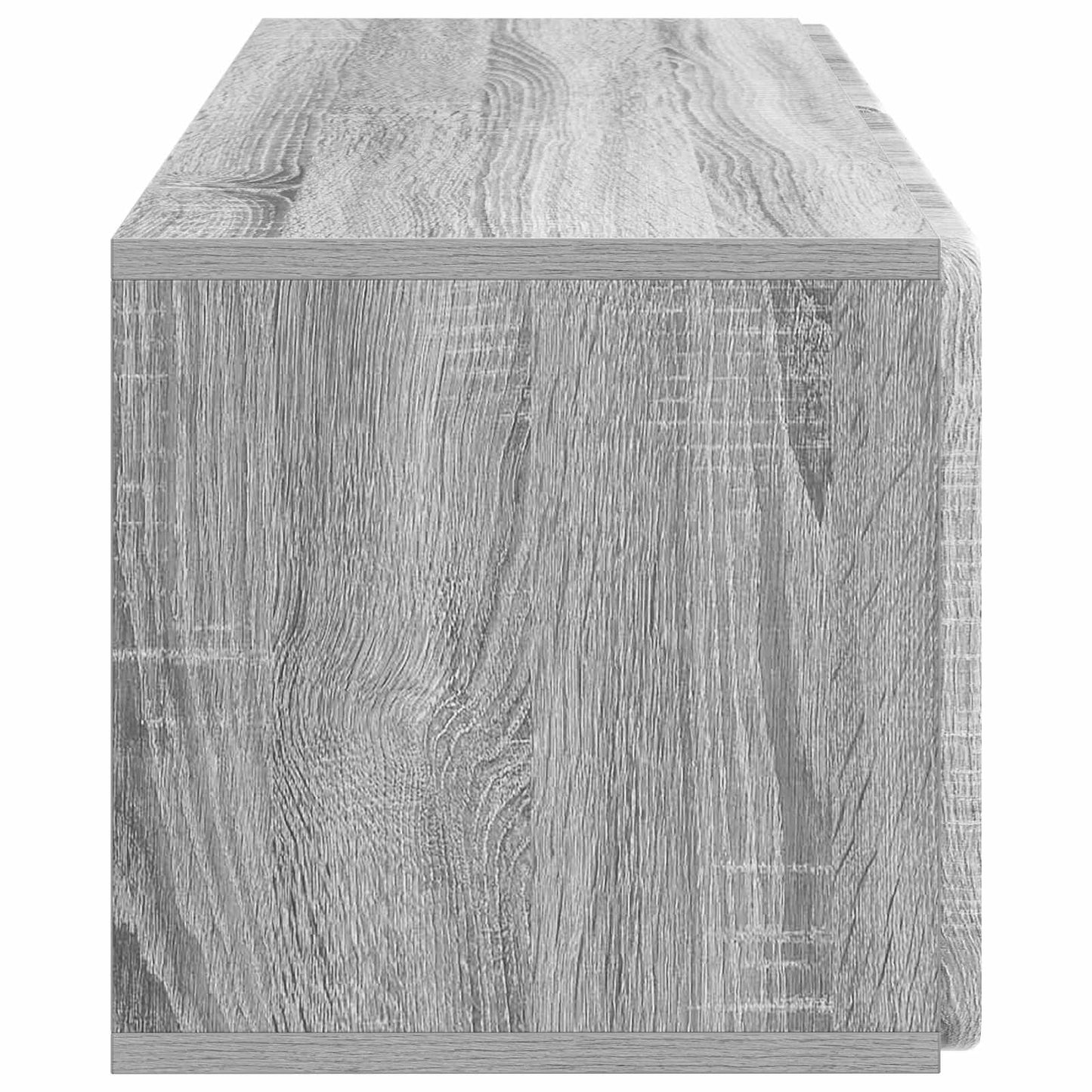 vidaXL Wall-Mounted TV Cabinet 78.5 x 31 x 30 cm Grey Sonoma