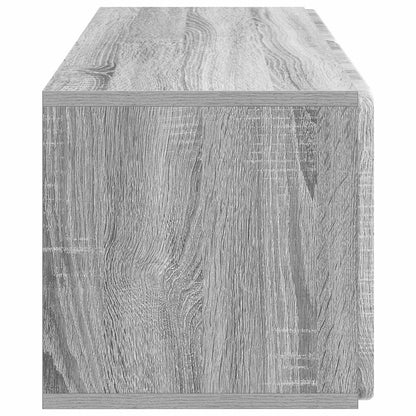 vidaXL Wall-Mounted TV Cabinet 78.5 x 31 x 30 cm Grey Sonoma
