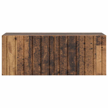 vidaXL Wall-Mounted TV Cabinet Wall-mounted Old Wood 78.5 x 31 x 30 cm