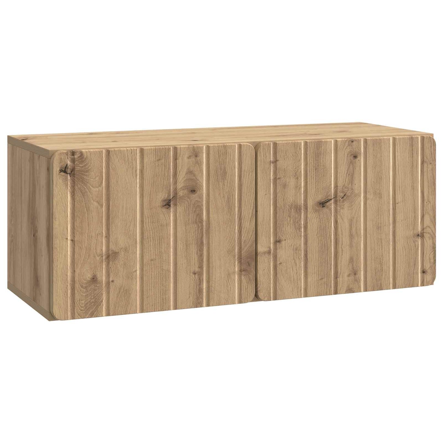 vidaXL Wall-Mounted TV Cabinet 78.5 x 31 x 30 cm Artisan Oak