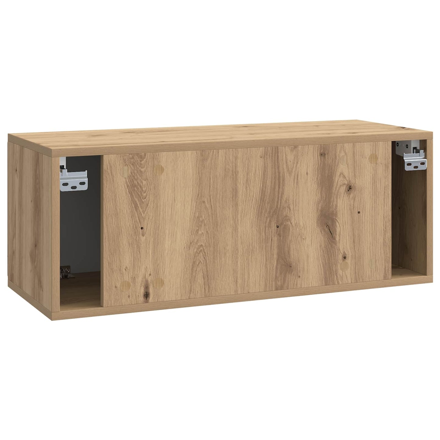 vidaXL Wall-Mounted TV Cabinet 78.5 x 31 x 30 cm Artisan Oak