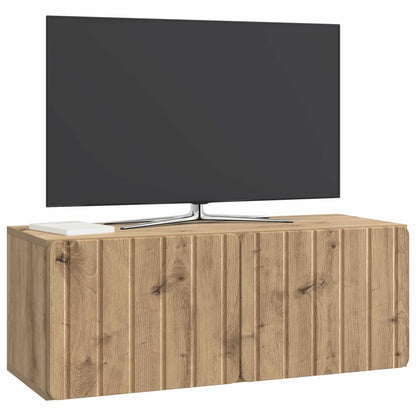 vidaXL Wall-Mounted TV Cabinet 78.5 x 31 x 30 cm Artisan Oak