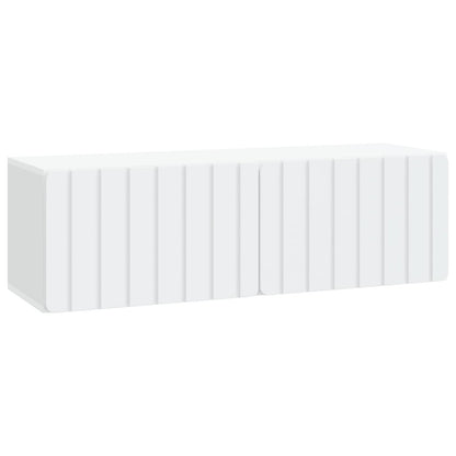 vidaXL Wall-Mounted TV Cabinet White 98 x 31 x 30 cm Engineered Wood