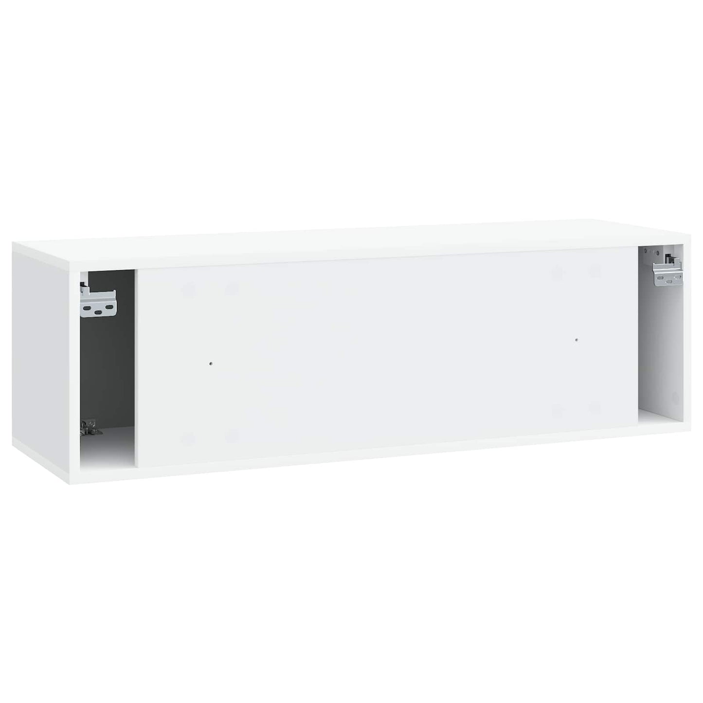 vidaXL Wall-Mounted TV Cabinet White 98 x 31 x 30 cm Engineered Wood
