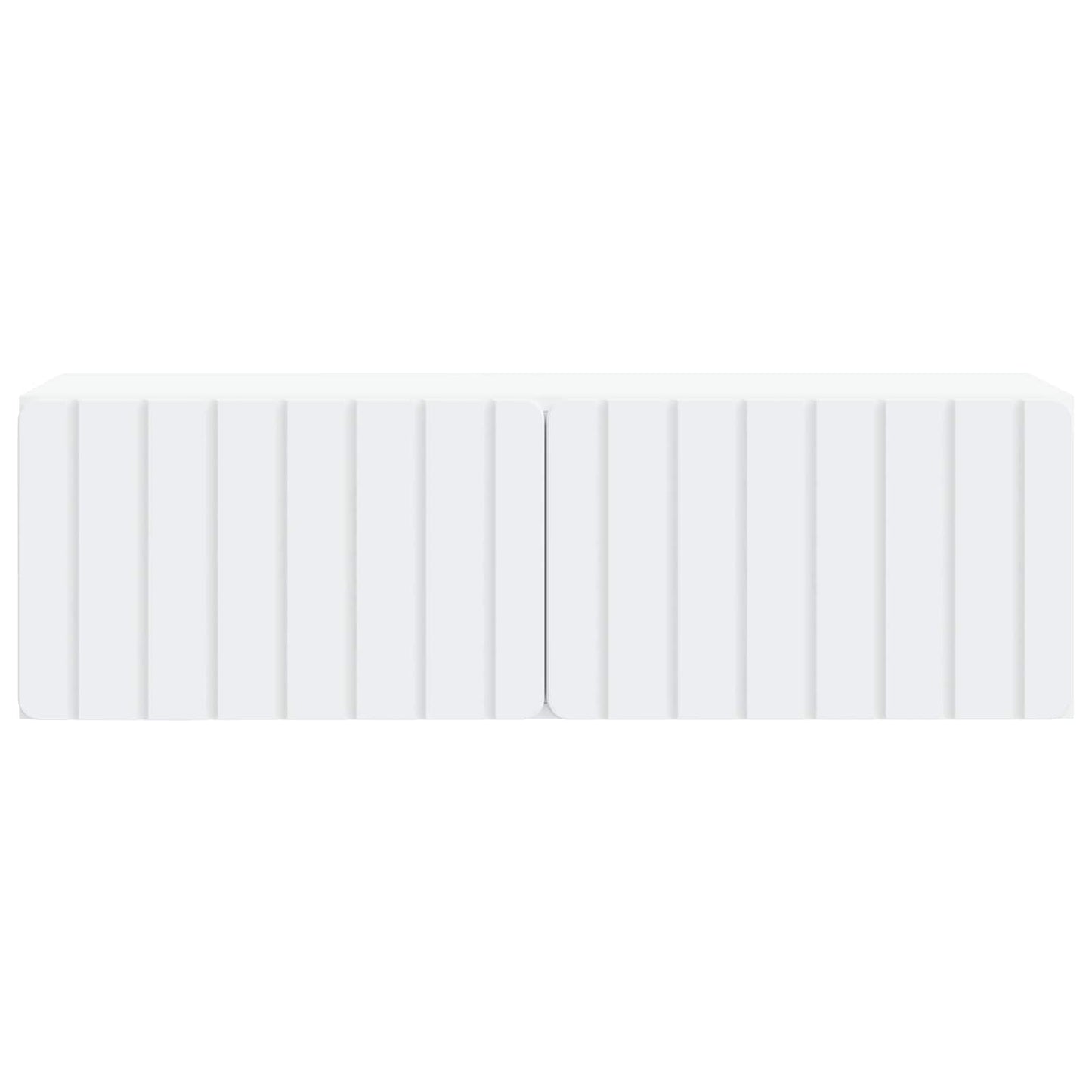 vidaXL Wall-Mounted TV Cabinet White 98 x 31 x 30 cm Engineered Wood
