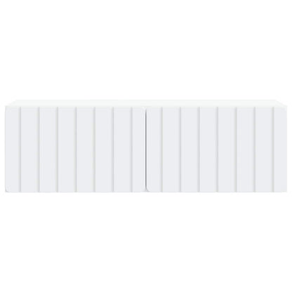 vidaXL Wall-Mounted TV Cabinet White 98 x 31 x 30 cm Engineered Wood