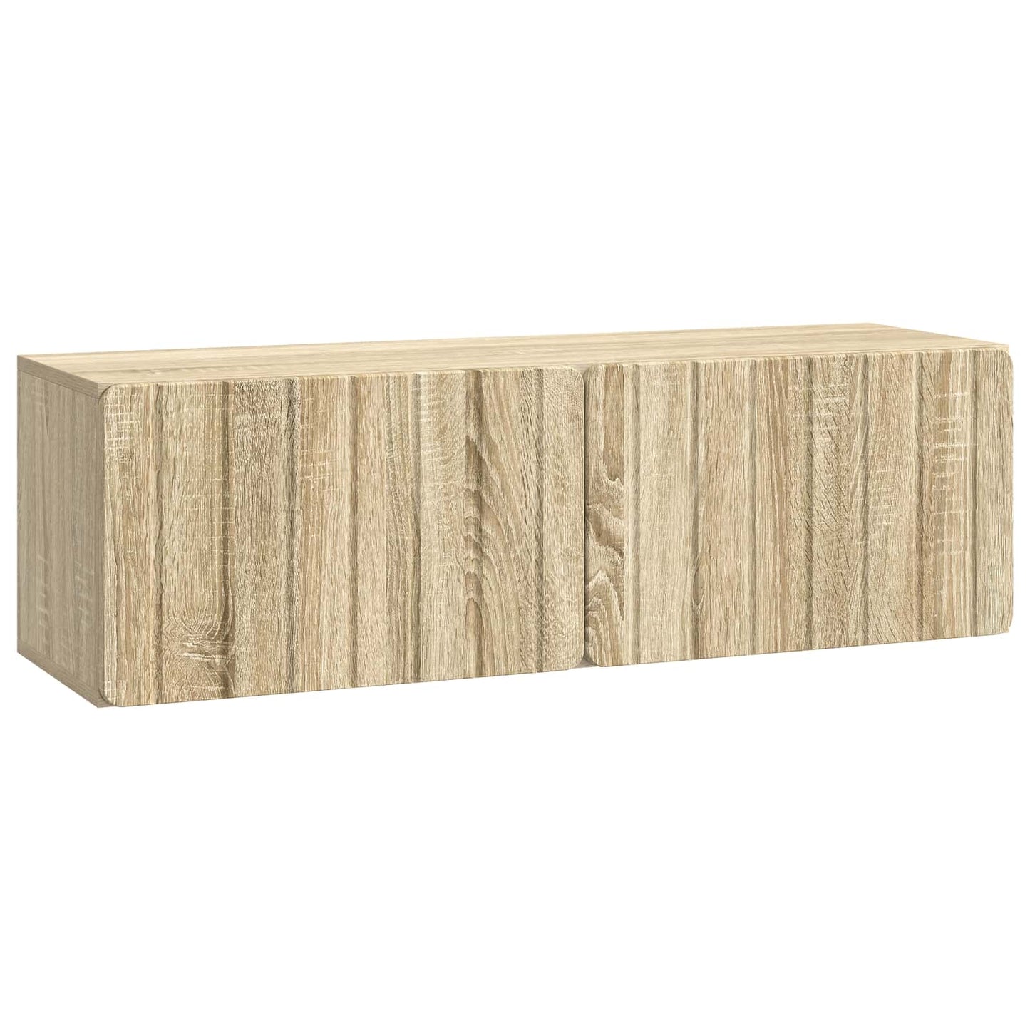 vidaXL Wall-Mounted TV Cabinet 98 x 31 x 30 cm Sonoma Oak