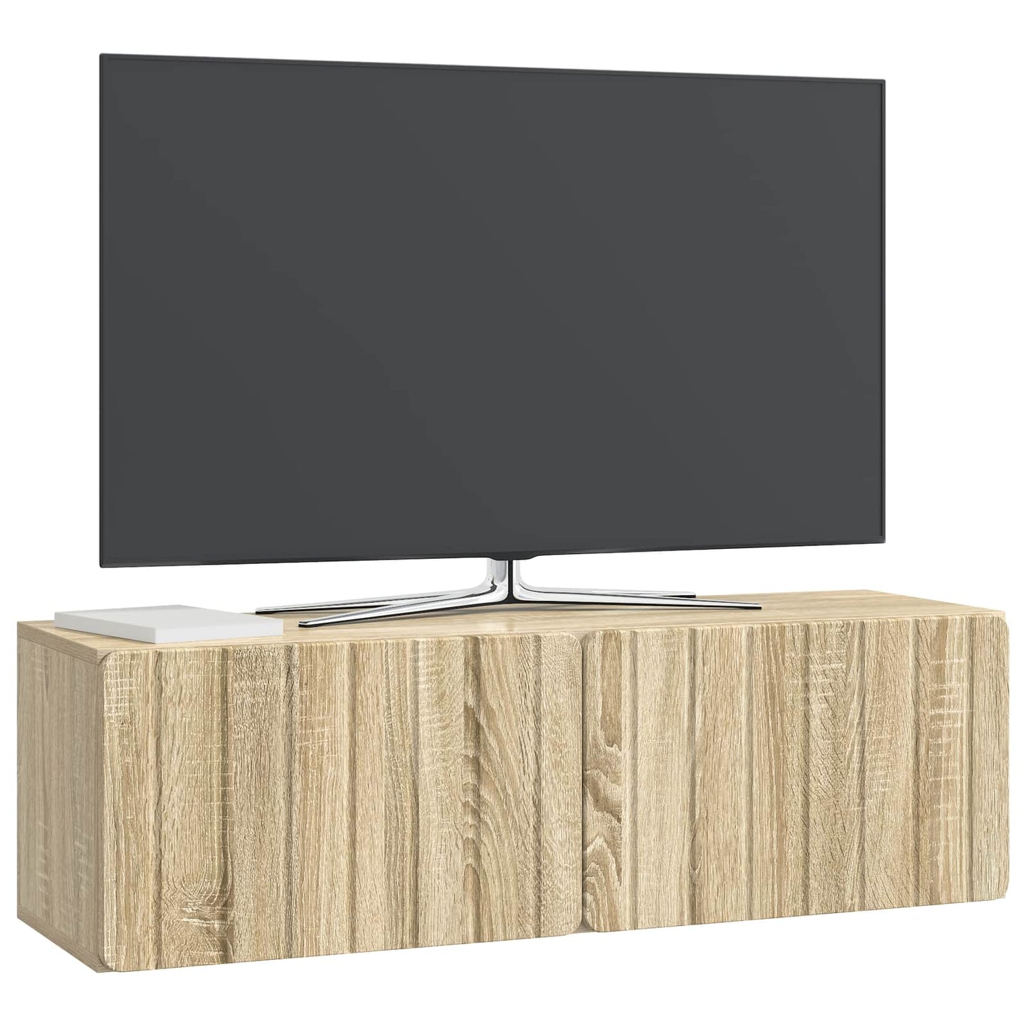 vidaXL Wall-Mounted TV Cabinet 98 x 31 x 30 cm Sonoma Oak