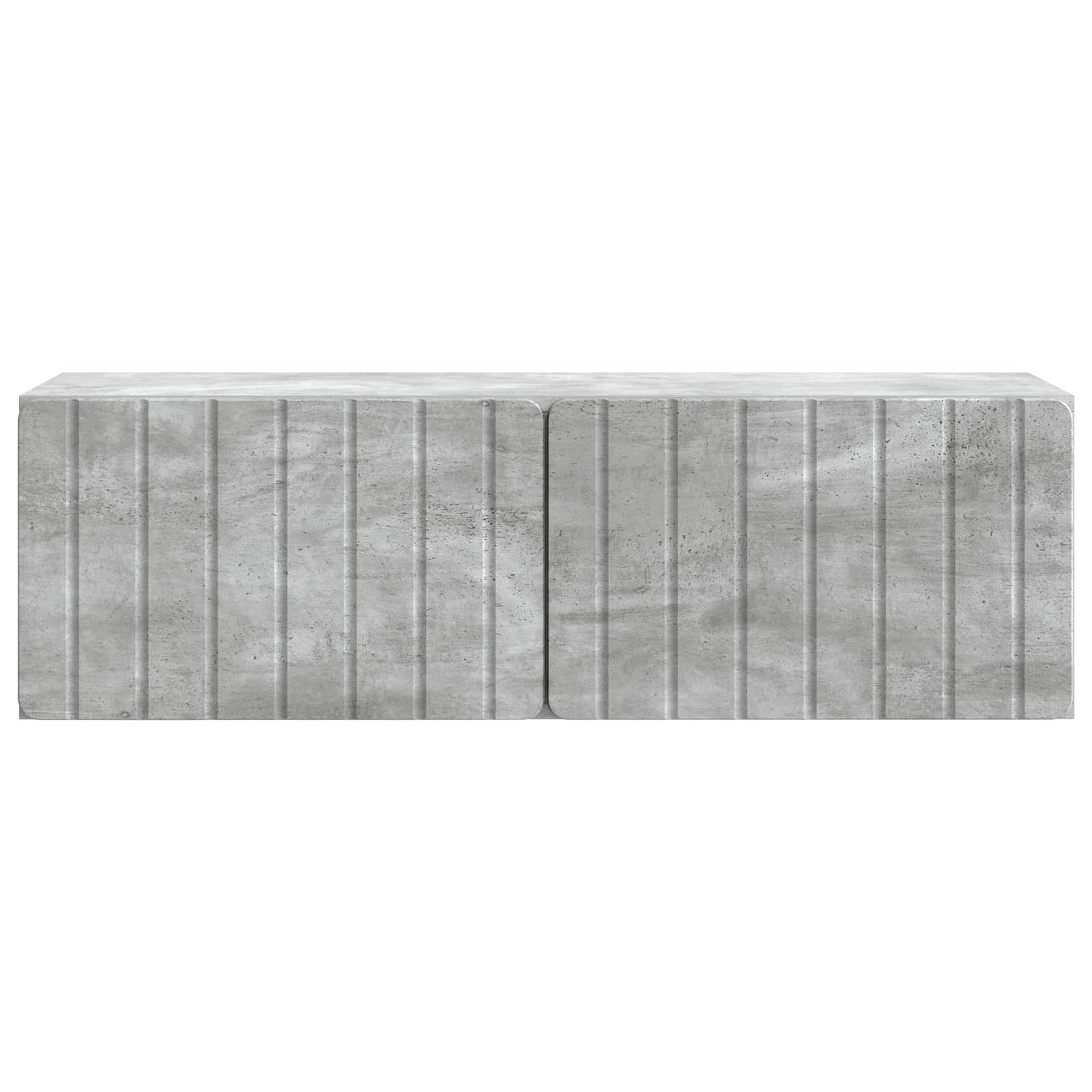 vidaXL Wall-Mounted TV Cabinet 98 x 31 x 30 cm Concrete Grey