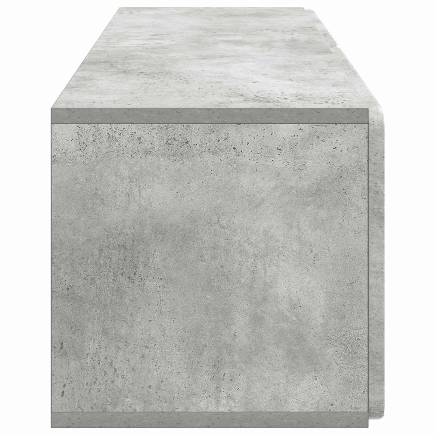 vidaXL Wall-Mounted TV Cabinet 98 x 31 x 30 cm Concrete Grey