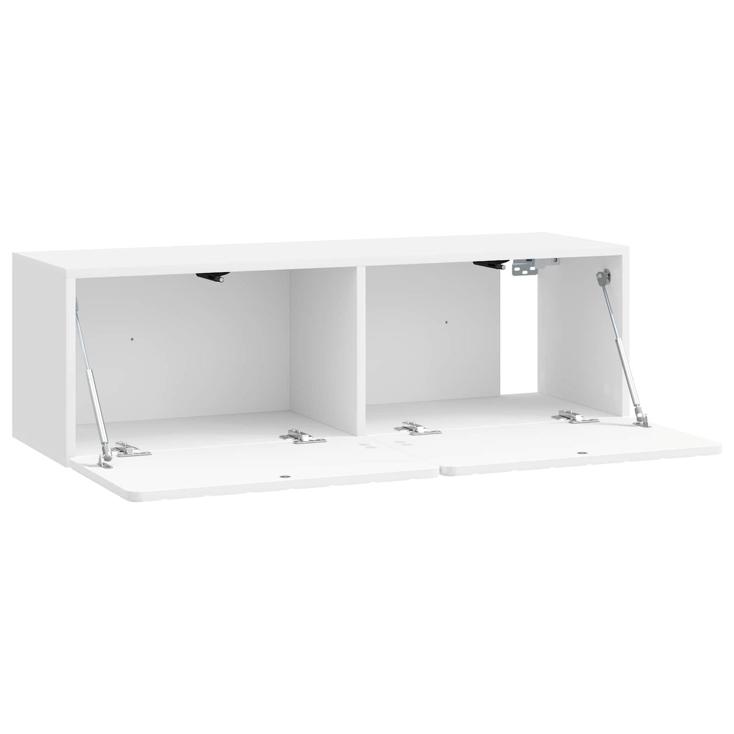 vidaXL Wall-Mounted TV Cabinet 98 x 31 x 30 cm High Gloss White