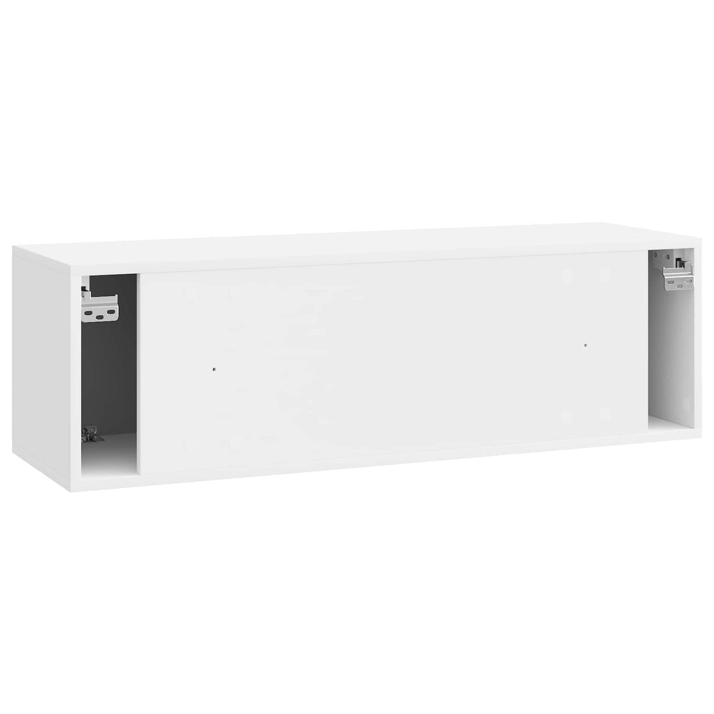 vidaXL Wall-Mounted TV Cabinet 98 x 31 x 30 cm High Gloss White