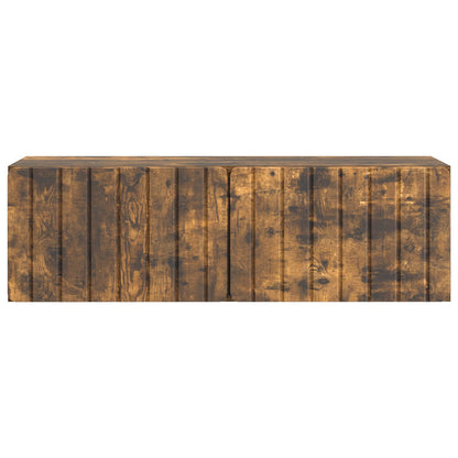 vidaXL Wall-Mounted TV Cabinet 98 x 31 x 30 cm Smoked Oak