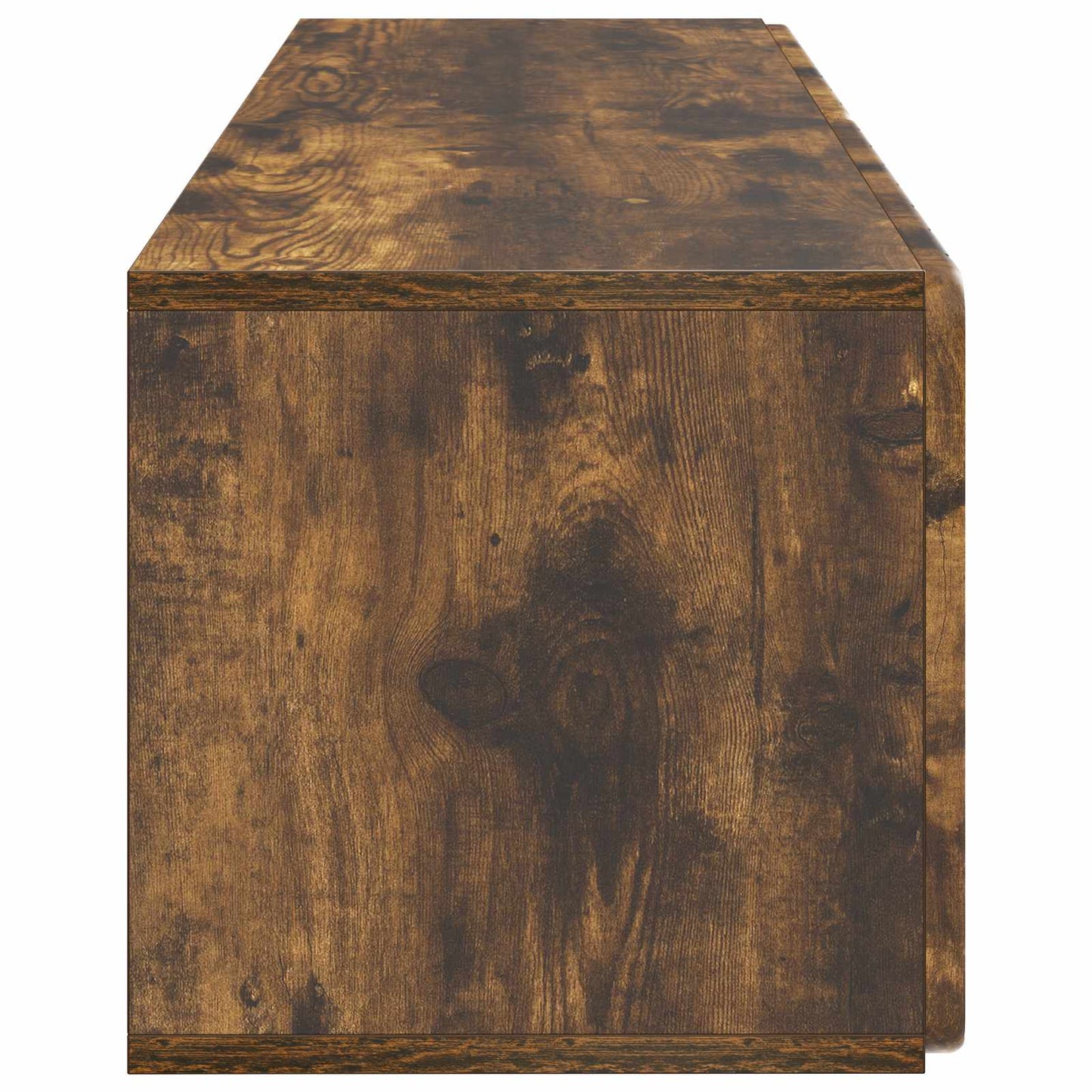 vidaXL Wall-Mounted TV Cabinet 98 x 31 x 30 cm Smoked Oak