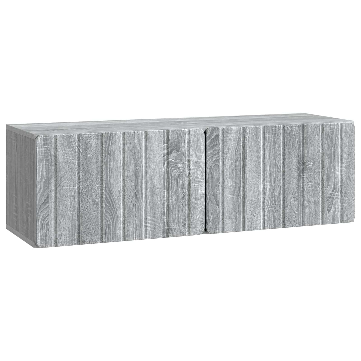 vidaXL Wall-Mounted TV Cabinet 98 x 31 x 30 cm Grey Sonoma