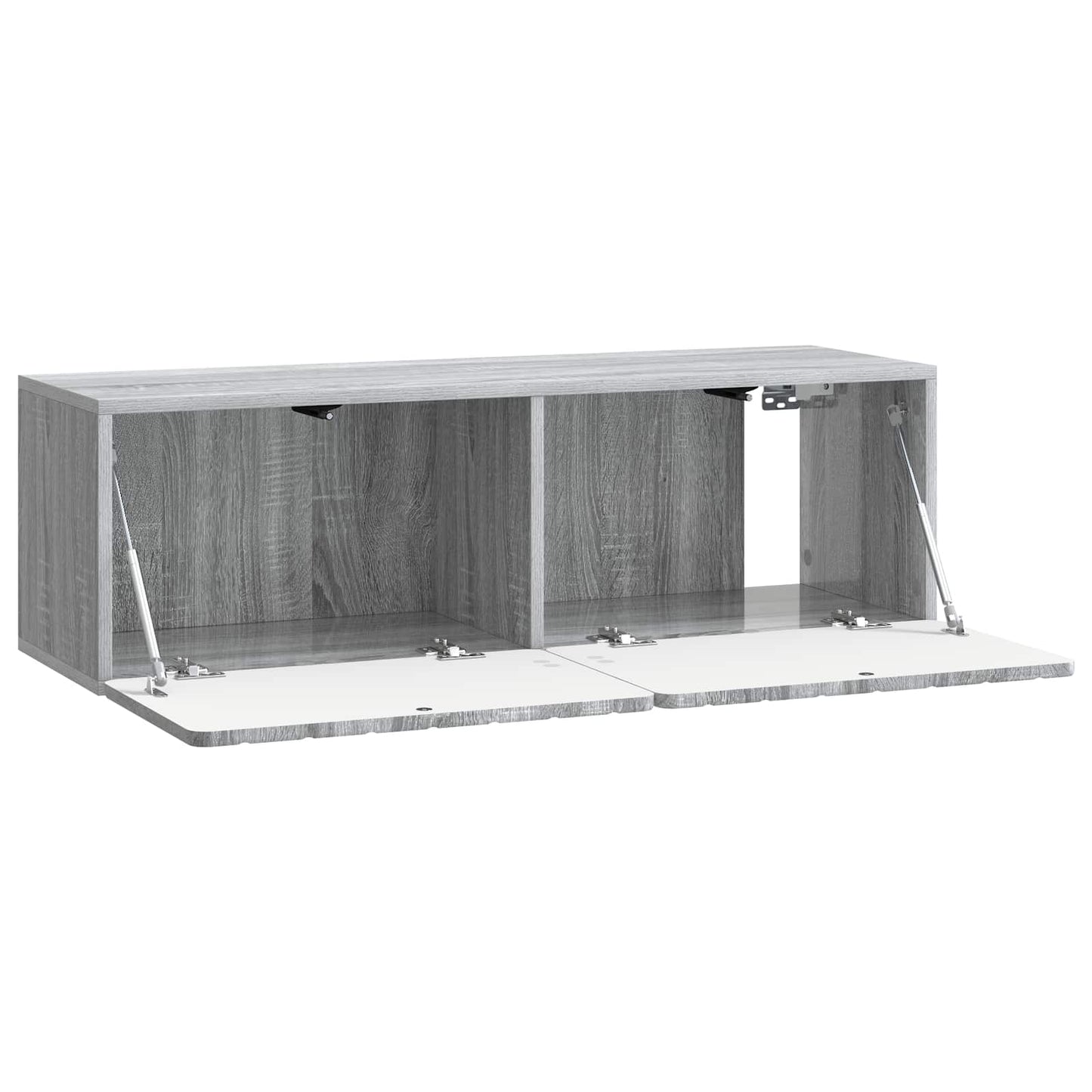 vidaXL Wall-Mounted TV Cabinet 98 x 31 x 30 cm Grey Sonoma