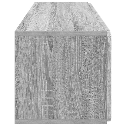 vidaXL Wall-Mounted TV Cabinet 98 x 31 x 30 cm Grey Sonoma