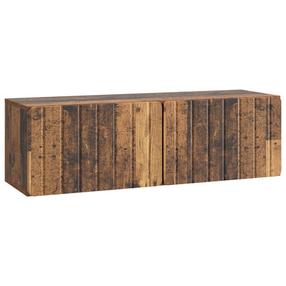 vidaXL Wall-Mounted TV Cabinet Wall-mounted Old Wood 98 x 31 x 30 cm