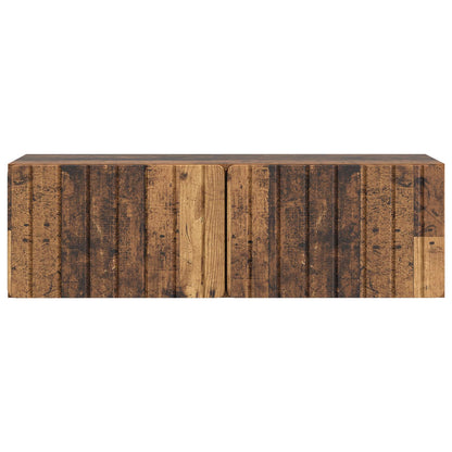 vidaXL Wall-Mounted TV Cabinet Wall-mounted Old Wood 98 x 31 x 30 cm