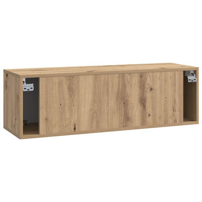 vidaXL Wall-Mounted TV Cabinet 98 x 31 x 30 cm Artisan Oak