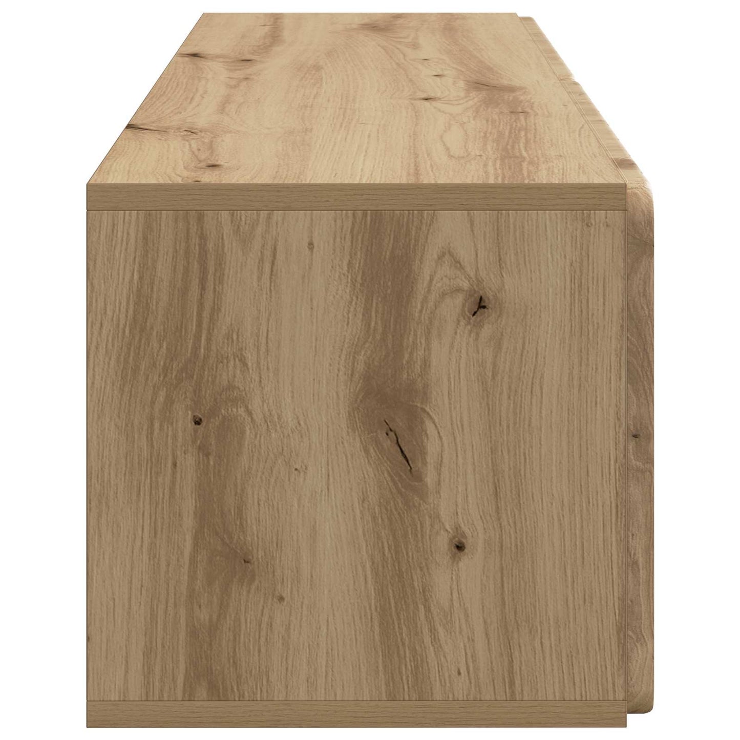 vidaXL Wall-Mounted TV Cabinet 98 x 31 x 30 cm Artisan Oak