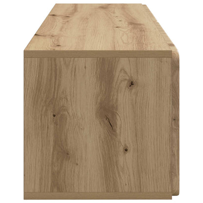 vidaXL Wall-Mounted TV Cabinet 98 x 31 x 30 cm Artisan Oak