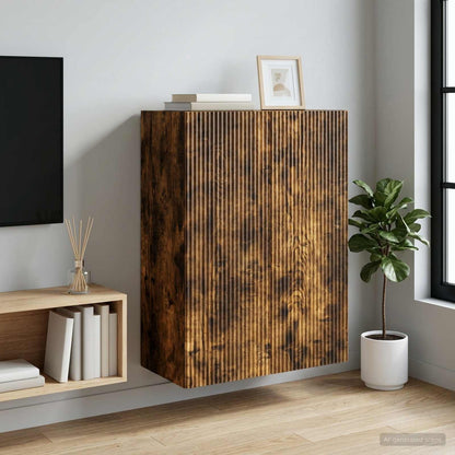 vidaXL Wall-Mounted Cabinet 66 x 34.5 x 90 cm Engineered Wood