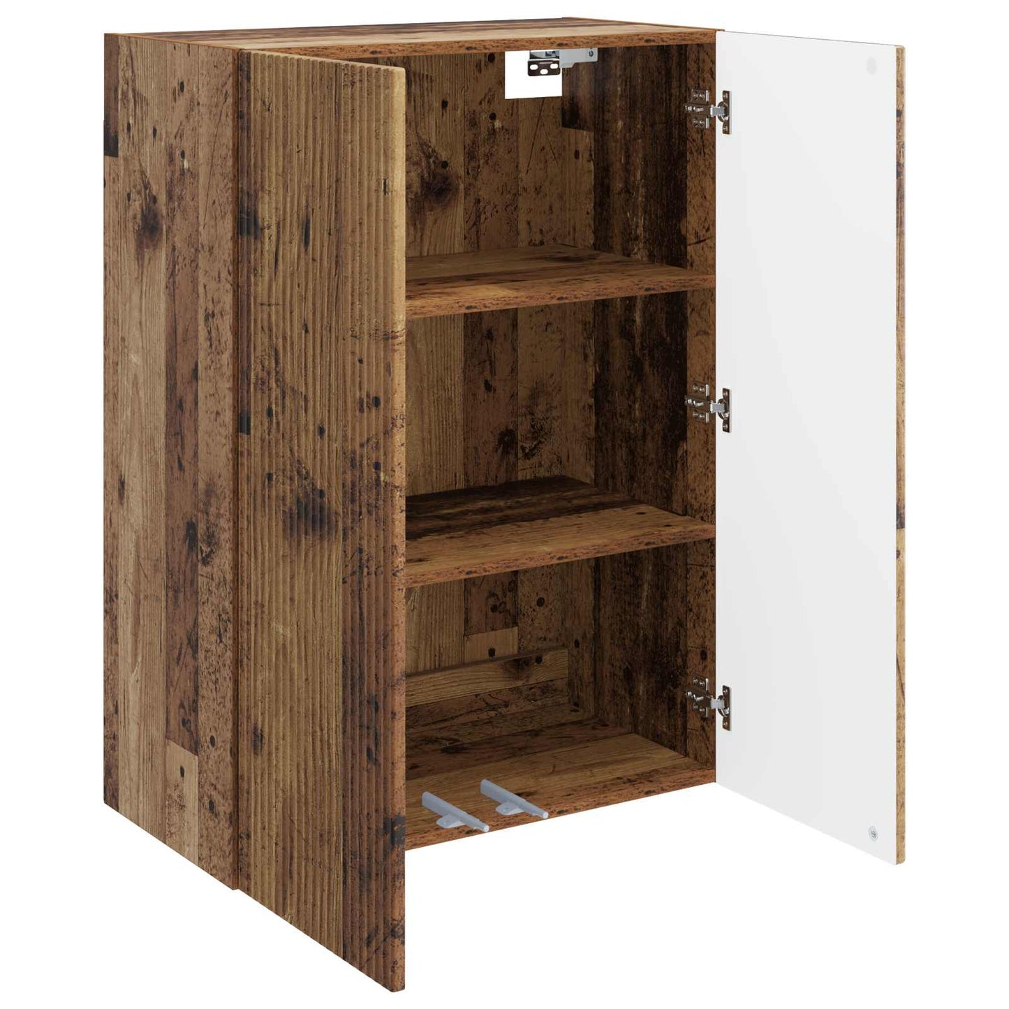 vidaXL Wall-Mounted Cabinet Old Wood 66 x 34.5 x 90 cm Engineered Wood