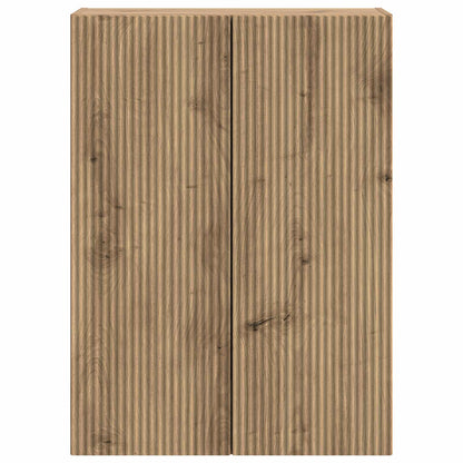 vidaXL Wall-Mounted Cabinet Artisan Oak 66 x 34.5 x 90 cm