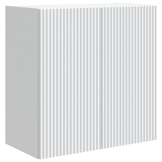 vidaXL Wall-Mounted Cabinet 59 x 31 x 60 cm Engineered Wood White