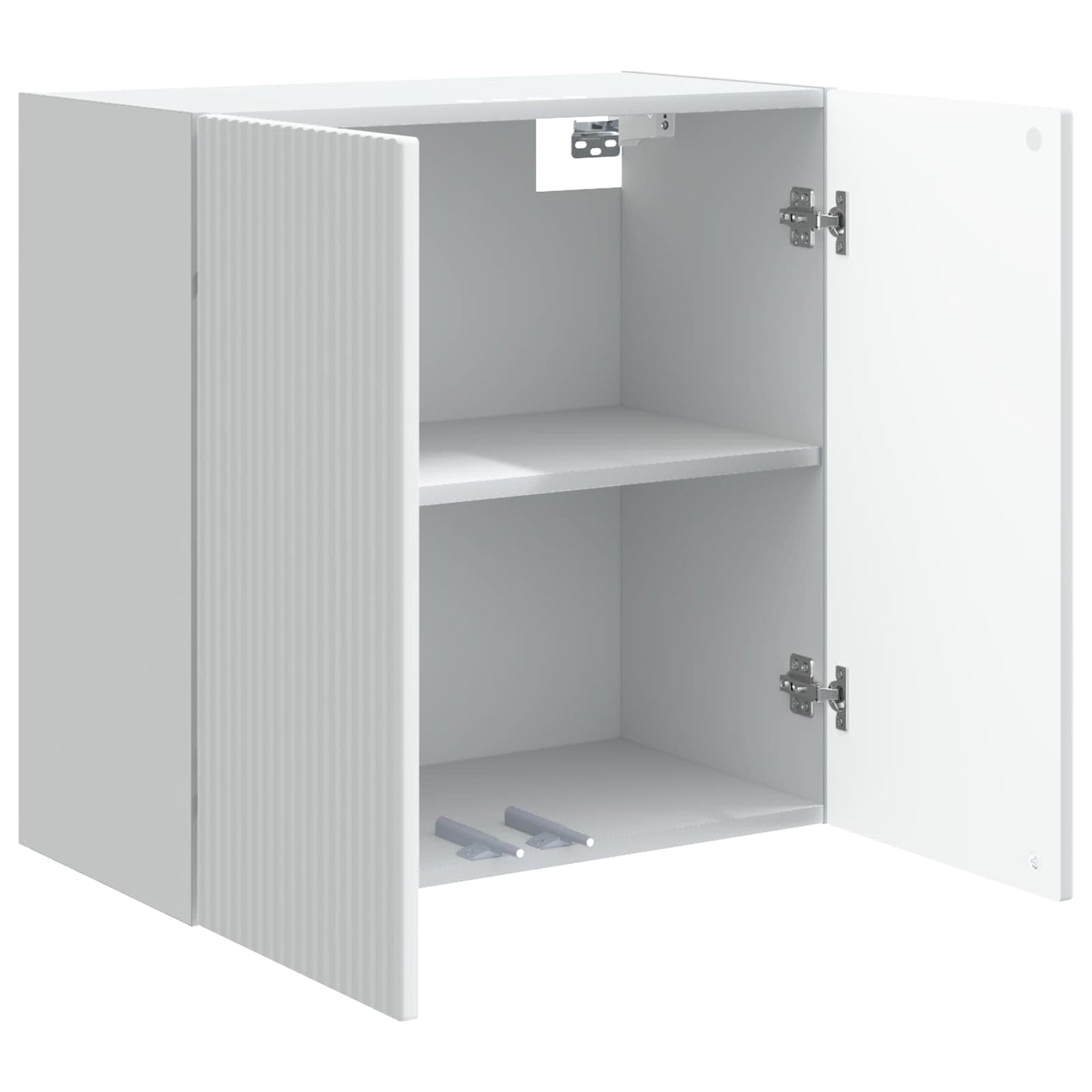 vidaXL Wall-Mounted Cabinet White 59 x 31 x 60 cm Engineered Wood