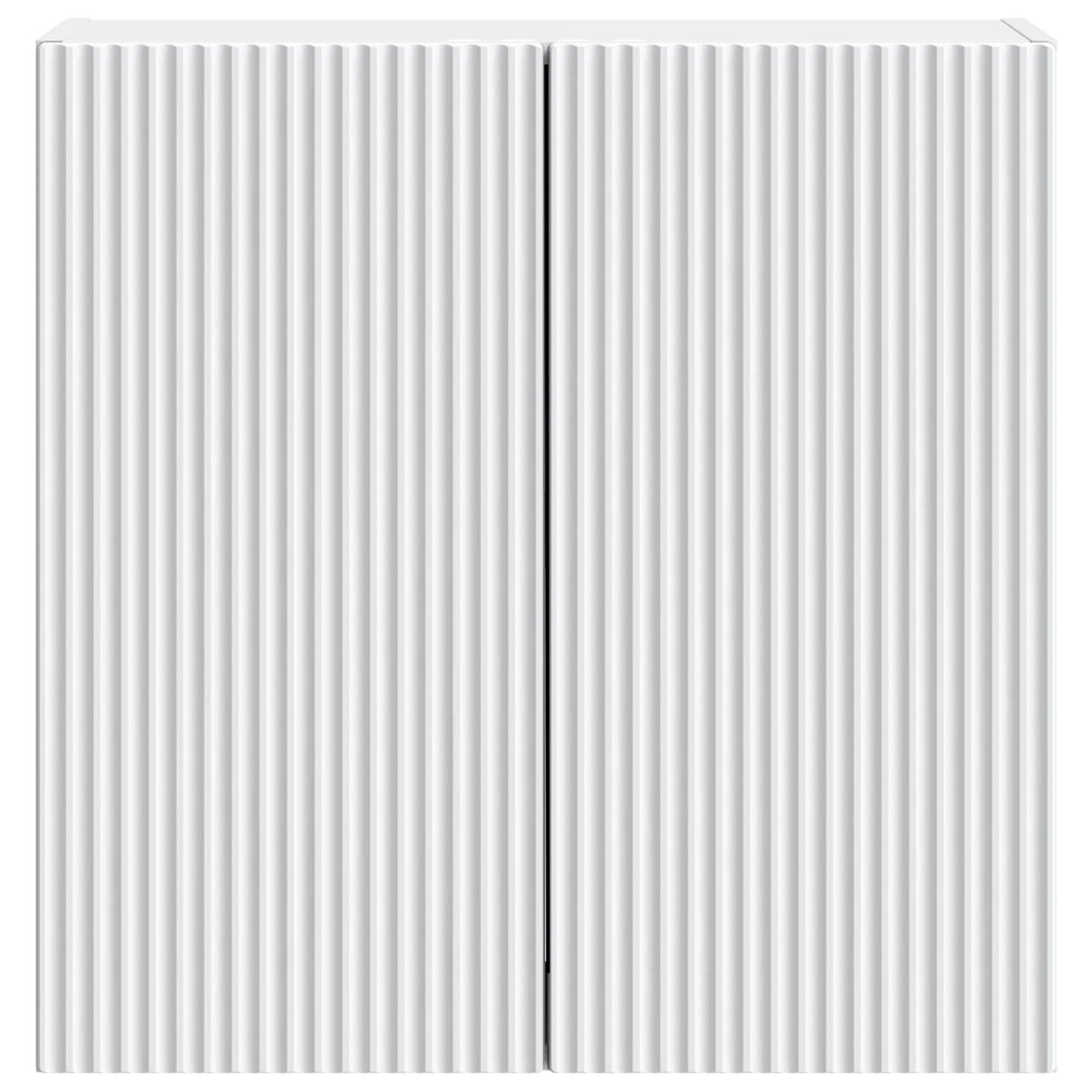 vidaXL Wall-Mounted Cabinet White 59 x 31 x 60 cm Engineered Wood