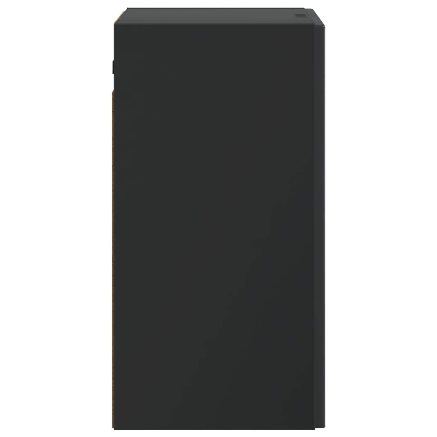 vidaXL Wall-Mounted Cabinet Black 59 x 31 x 60 cm Engineered Wood
