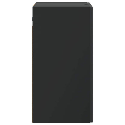 vidaXL Wall-Mounted Cabinet Black 59 x 31 x 60 cm Engineered Wood