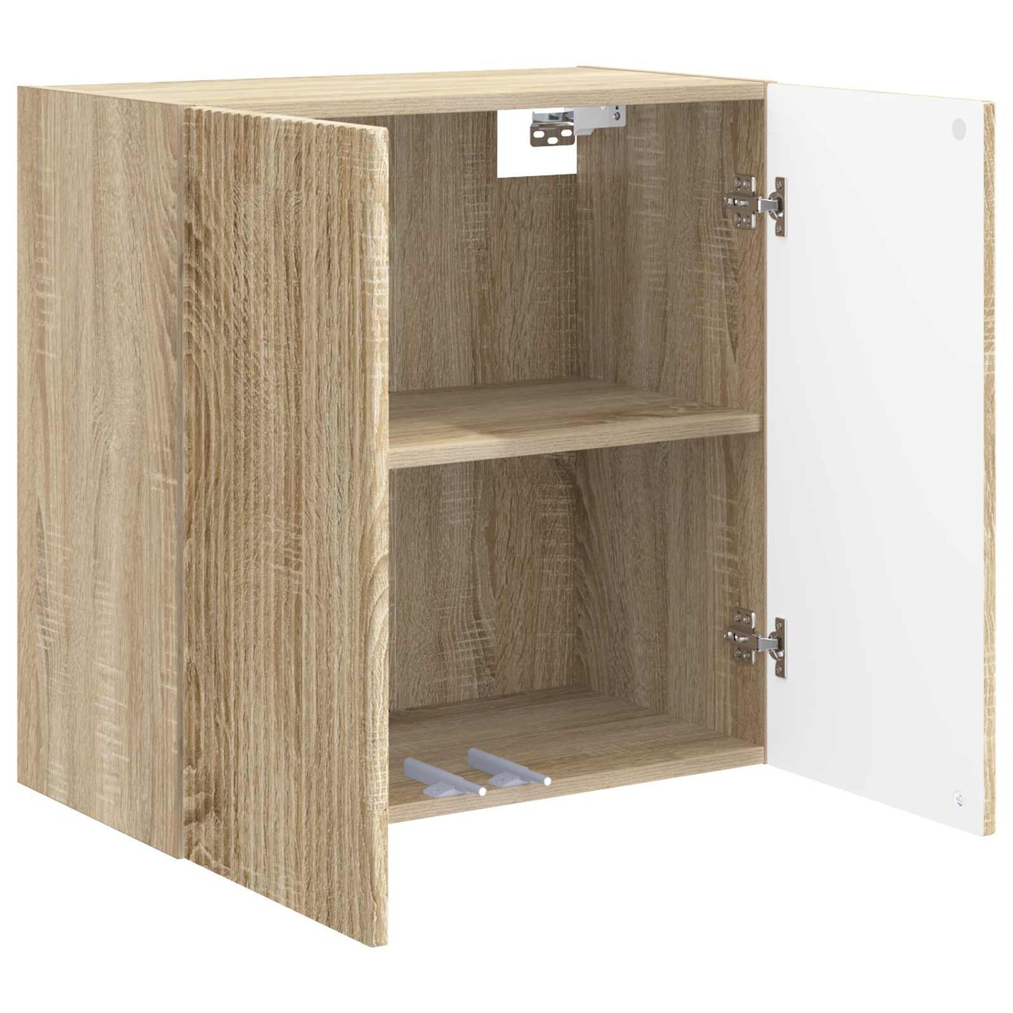 vidaXL Wall-Mounted Cabinet Sonoma Oak 59 x 31 x 60 cm Engineered Wood