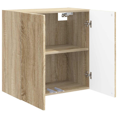 vidaXL Wall-Mounted Cabinet Sonoma Oak 59 x 31 x 60 cm Engineered Wood
