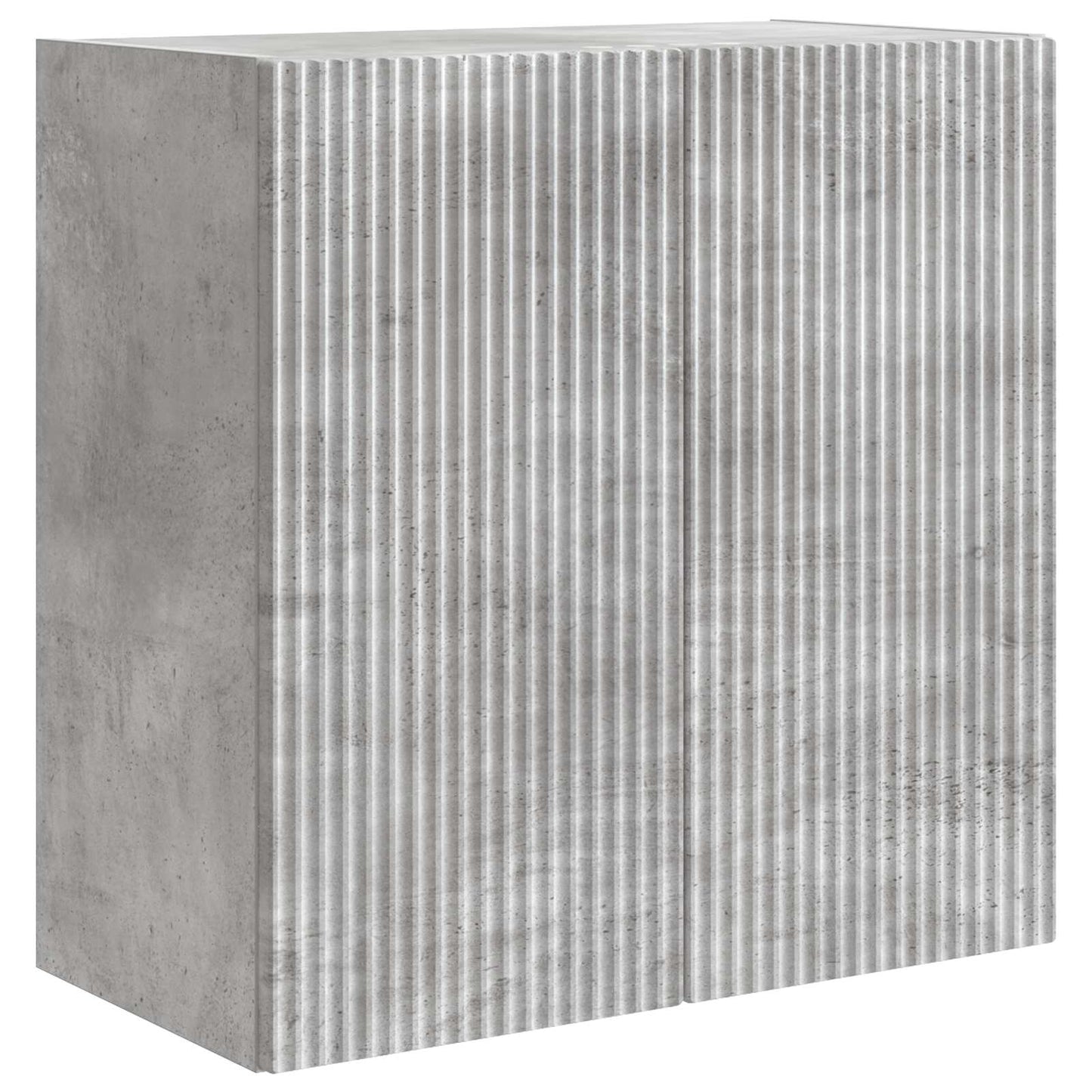 vidaXL Wall-Mounted Cabinet Concrete Grey 59 x 31 x 60 cm