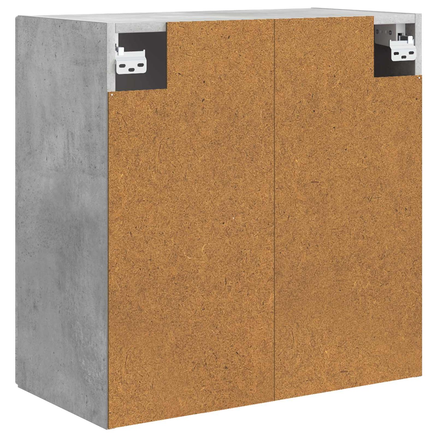 vidaXL Wall-Mounted Cabinet Concrete Grey 59 x 31 x 60 cm