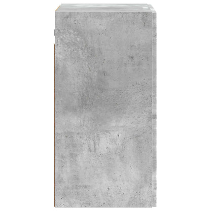 vidaXL Wall-Mounted Cabinet Concrete Grey 59 x 31 x 60 cm