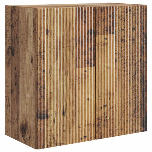 vidaXL Wall-Mounted Cabinet 59 x 31 x 60 cm Engineered Wood Old Wood